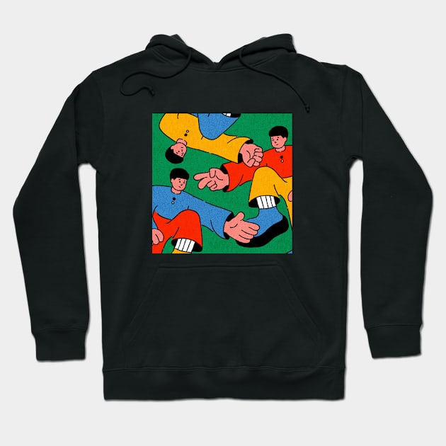 Rock Paper Scissors Game Hoodie by oddoddthings